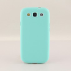Samsung Galaxy S3 - Soft TPU Protective Phone Cover Case - Candy Baby Blue